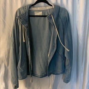 Jean button up jacket